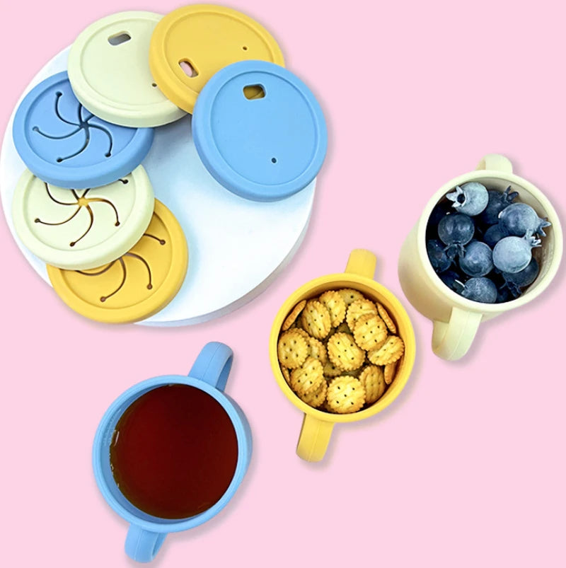 Silicone Baby Feeding Set - BPA Free Non-Toxic - 09pcs